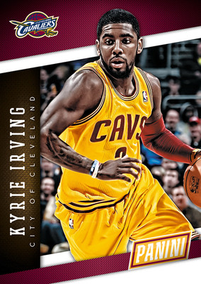 KYRIE IRVING #8 Cavaliers Team Colors  - Panini 2014 National Convention