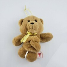 1994 DAKIN Tan Brown Starlight Bear Musical Crib Pull Toy  Twinkle Little Star  