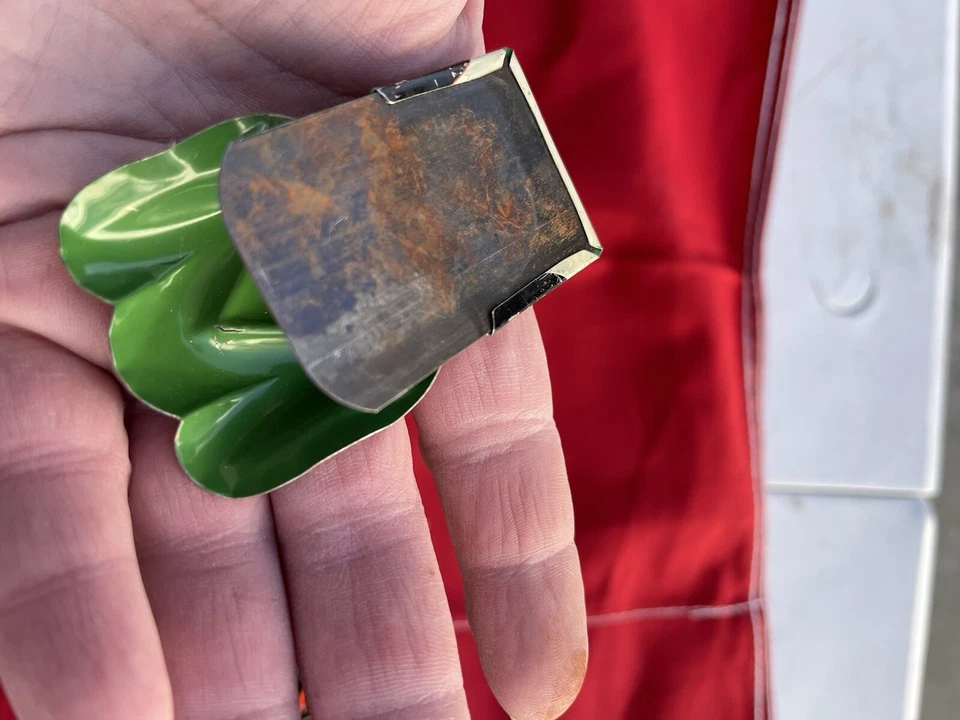 Vintage Tin Owl Halloween Clicker Noisemaker Toy Litho Kirchof Metal - Image 4 of 4