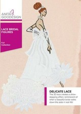 Lace Bridal Figures Anita Goodesign Embroidery Machine Design CD NEW