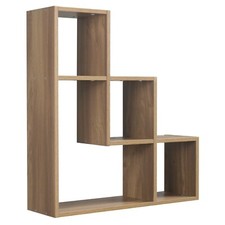 Lyon 3 Step Wooden Floating Wall Mounting Shelf Display Unit Book Storage Deco