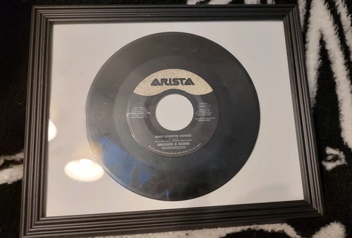 Framed Brooks And Dunn Vinyl Single Boot Scooting Boogie
