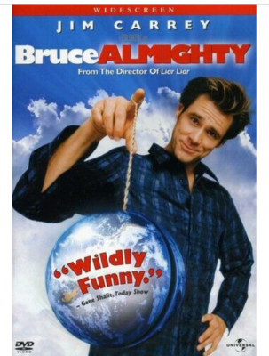Bruce Almighty DVD Movie Jim Carrey Full Screen Comedy