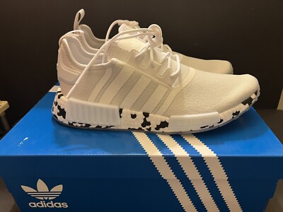 adidas Originals NMD_R1 GZ4307 White Black Boost Sneakers Men’s Size 9.5 Adidas Originals NMD R1 Men main image 2