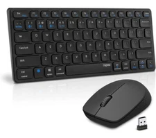 Bluetooth Keyboard and Mouse Dual-Mode (Bluetooth 3.0/5.0 + 2.4G) Wireless 