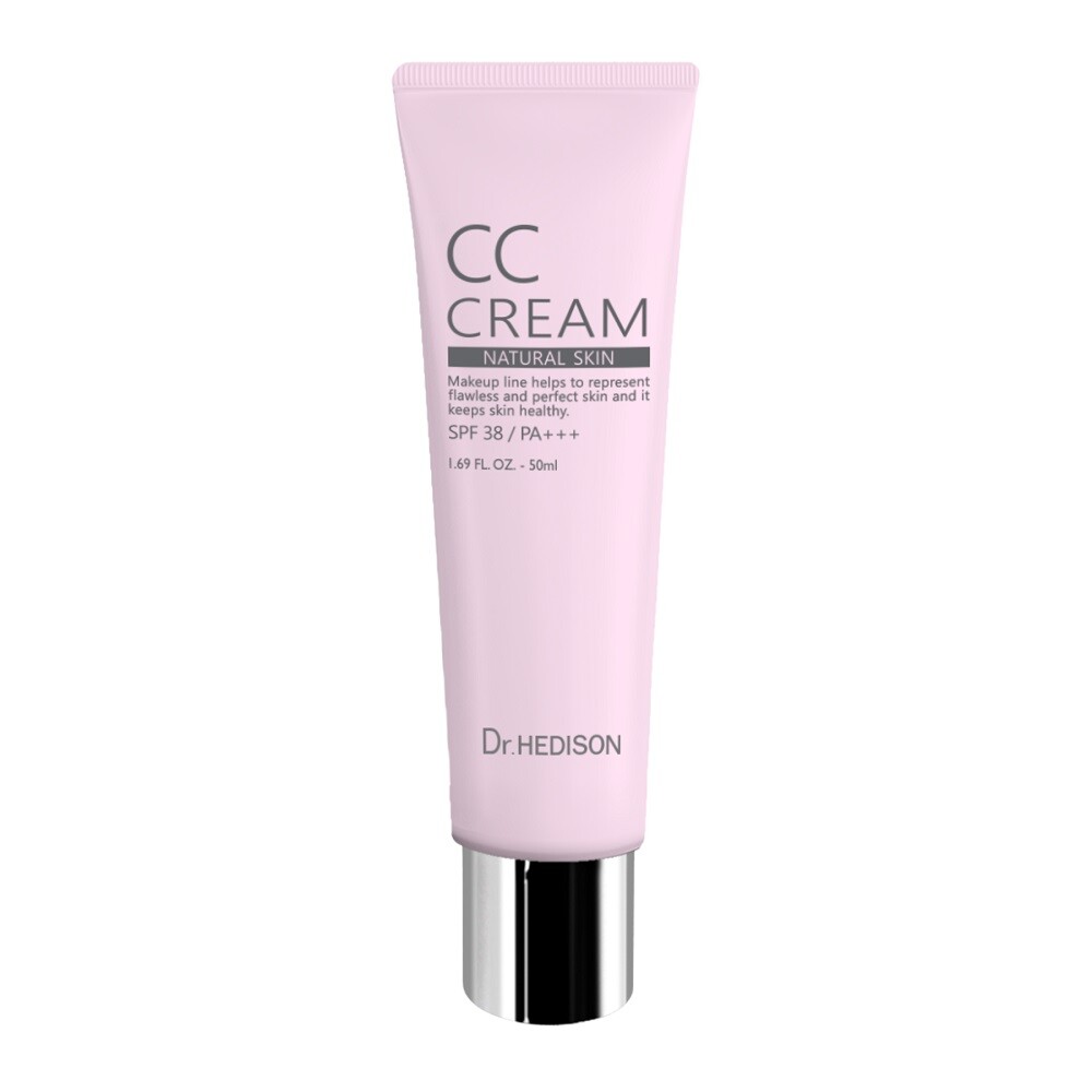 8809648490066 CC Cream Natural Skin krem CC z niacynamidem SPF38 50ml Dr.HEDISON