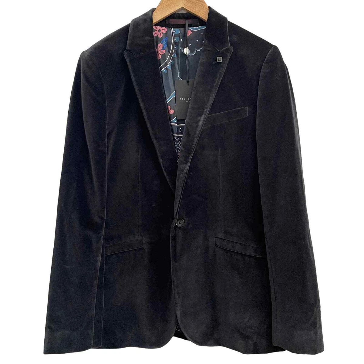 Baker top velvet blazer