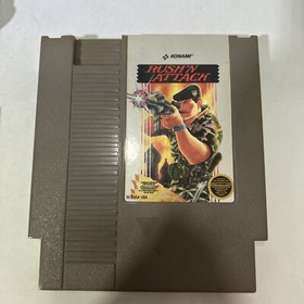 Rush'n Attack Nintendo Entertainment System 1987 Nes CIB #ML
