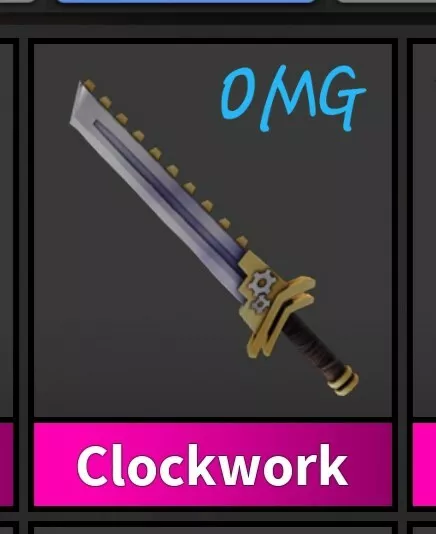 Clockwork Knife, Trade Roblox Murder Mystery 2 (MM2) Items