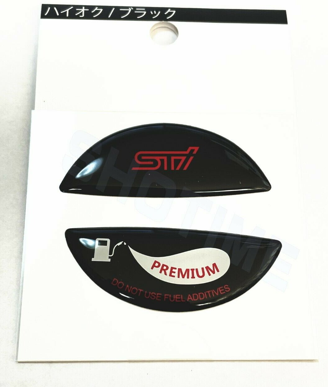 SUBARU GENUINE GC8 Impreza WRX STI Fuel Gas Cap Sticker Decal Emblem Badge OEM