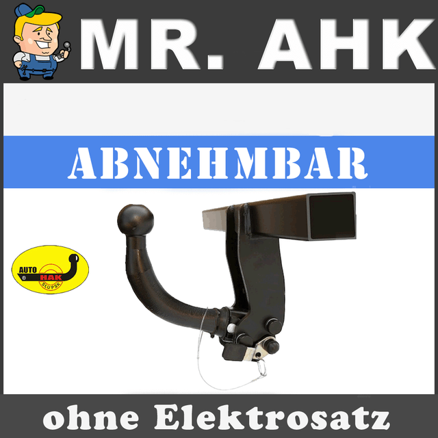 13polig E-Satz neu BMW 5er Limousine 10-14 AUTO HAK Anhängerkupplung abnehmbar