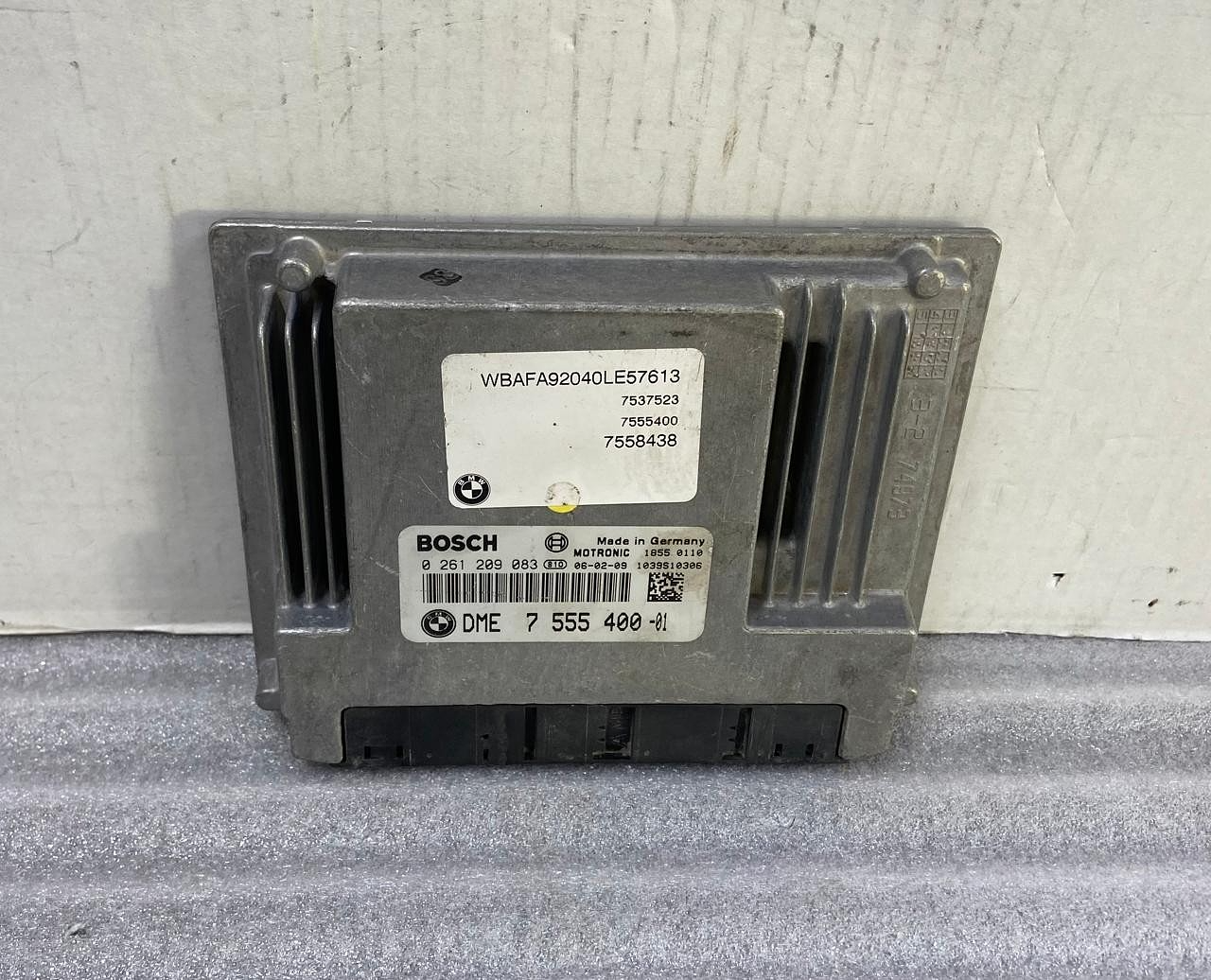 OEM BMW X5 E53 Engine ECM Electronic Control Module 4.4L ECU Only 7555400