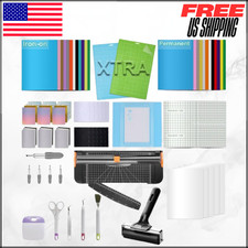 Starter Kit For Cricut Joy Xtra Machine Tools Material Accessories Bundle 8.5x12