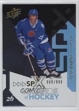 2010-11 SPx Legends of Hockey /999 Peter Stastny #114 HOF 12jw