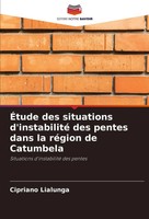 ÉTude Des Situations D'instabilité Des Pentes Dans La RéGion De Catumbela Buch