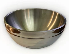 Vollrath 18/8 Large 10 Qt-Double Wall Beehive Serving Bowl-Stainless Steel 46569