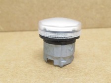 233689 New-No Box; Schneider ZB4BV013S Head For Pilot Light; White; 22mm; Metal