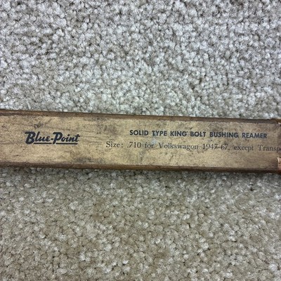 Blue-Point Solid Type King Bolt Bushing Reamer For Volkswagen 1947-67 