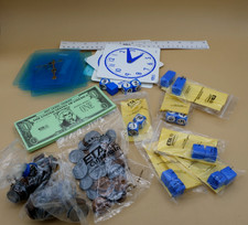 ETA CUISENAIRE HAND 2 MIND MANIPULATIVE LEARNING RESOURCES DICE, MONEY, CLOCK