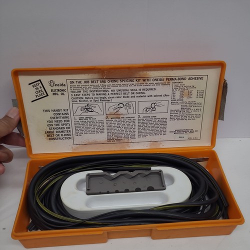 O-Ring Splice Kit: Includes 5 Sizes of 70 Durometer Cord, Blade, & Jig Vintage 