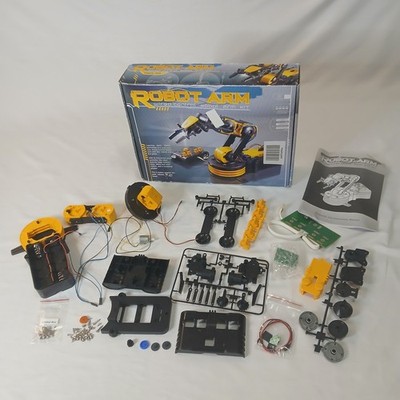 Kabelgebundene Steuerung Roboter Arm Spielzeug pädagogisches DIY Kit teilweise hergestellt