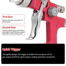 AAB-17P High Volume Low Pressure Mini Spray Machine Air Paint Sprayer Kit