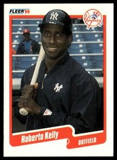 1990 Fleer Roberto Kelly New York Yankees #446