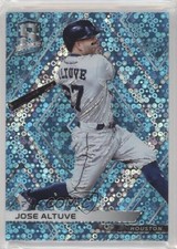 2018 Panini Chronicles Spectra Neon Blue Prizm 10/99 Jose Altuve #23 1u6