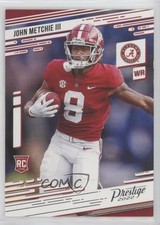 2022 Panini Chronicles Draft Picks Prestige John Metchie III #16 1eh5