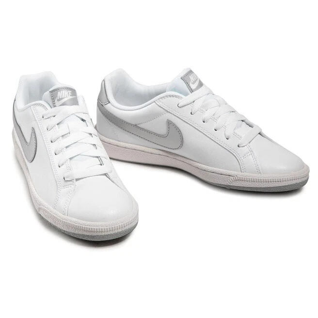 454256-114 Baskets Nike Court Majestic Chaussures Femme Blanc Vintage Sneakers - Photo 2/4