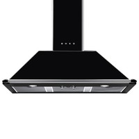 Smeg Victoria 100cm Chimney Cooker Hood - Black KT100BLE