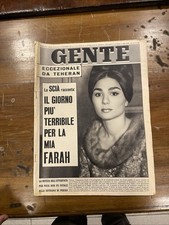 GENTE n�51 1965 Farah Diba Rita Pavone Federico Fellini Annette Stroyberg