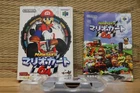 Mario Kart 64 w/box manual Japan Nintendo 64 N64 Very Good Condition!
