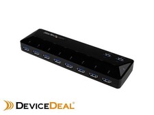 StarTech 10-Port USB 3.0 Hub with Charge and Sync Ports - 2 x 1.5A Ports ST10300
