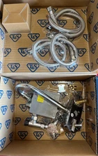 T&S Brass EC-3105 Chekpoint Electronic Wall Mount 4" Center Gooseneck Faucet tm1