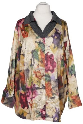 Ulla Popken Bluse Damen Oberteil Hemd Hemdbluse Gr. EU 60 Baumwolle ... #gj9iflo