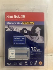 SanDisk 1 GB Memory Stick Pro Duo Magic Gate Memory Card SDMSPD-1024-A10