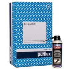 PURFLUX Luftfilter + Luft&shy;mas&shy;sen&shy;sen&shy;sor&shy;re&shy;iniger f&uuml;r MINI R56 R57 R58 R59