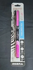 Zebra Sarasa 0.8mm Needle Point Fineliner Pen Deep Pink Ink NEW