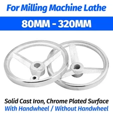 Chrome Handwheel For Machine Milling Lathe Resettable Cast Iron Tailstock