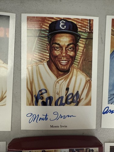 Negro League Fine Arts Card Set 29 Postcard 3 Signed M Irvin W Fields A Vazquez - Picture 4 of 7
