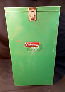 ライト・ランタン Coleman vintage Gull-wing case green Coleman Lantern Case Green for sale | eBay