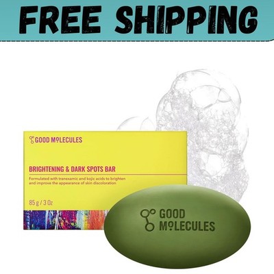 Good Molecules Brightening & Dark Spots Bar - Soap Free Face and Body