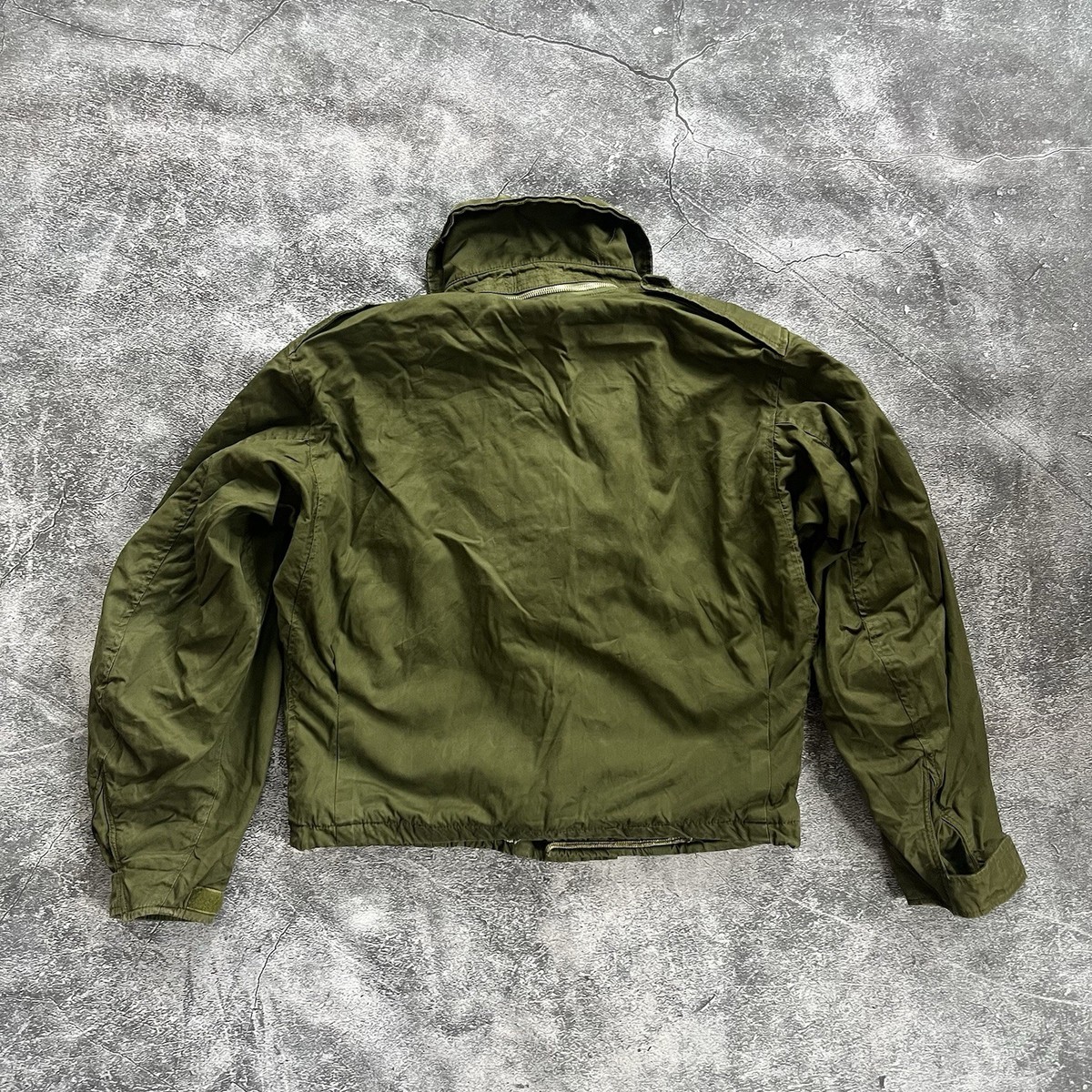 Vintage 1976 British RAF MK3 Cold Weather Flying Jacket Olive