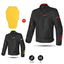  SHUA Motorbike Textile Jackets Motorcycle Men's Touring Summer Jacket CE