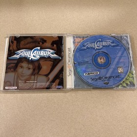 Soul Calibur (Sega Dreamcast, 1999) Complete in Original Box w Manual CIB