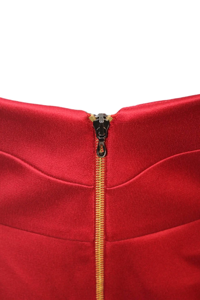 Vestido lápiz ceñido al cuerpo rojo edición limitada para mujer Net-A-Porter talla 8 Foto 4 de 4