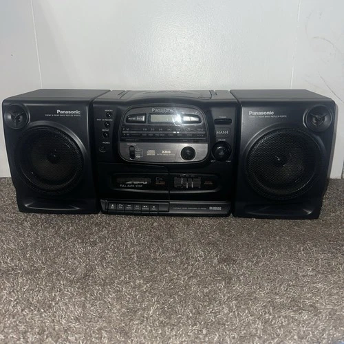 Vintage Panasonic RX-DS550 Portable Stereo Component CD System Boom Box “WORKS!”