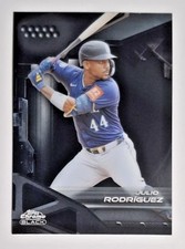 2026 Topps Chrome Black #7 - Julio Rodriguez (Seattle Mariners)