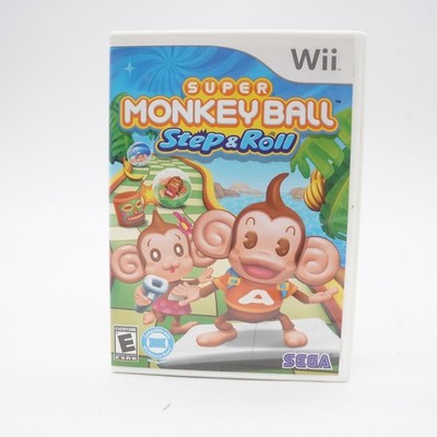 Super Monkey Ball: Step & Roll (Nintendo Wii, 2010) Complete and Tested